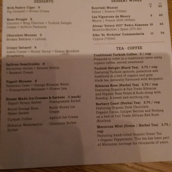 Byblos - Dessert menu - Mediterranean Near Me - Toronto, Ontario Byblos - Dessert menu - Mediterranean Near Me - Toronto, Ontario