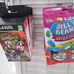 Winners - Food-themed boxers and socks, haha.