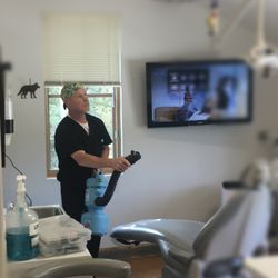 Canyon Dentistry - EOW Fogging We are also adding EOW between each patient and throughout the office at the end of the day. EOW is a solution of mixed oxidants