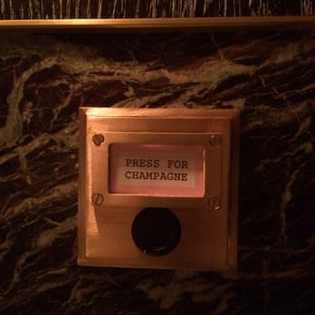 Bob Bob Ricard - Champagne button - British Near Me - Soho, XGL Bob Bob Ricard - Champagne button - British Near Me - Soho, XGL