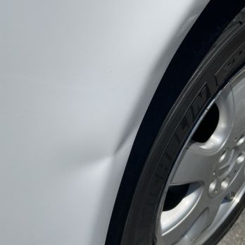 Auto Recon Express - Ding on wheel well - Mobile Dent Repair Near Me