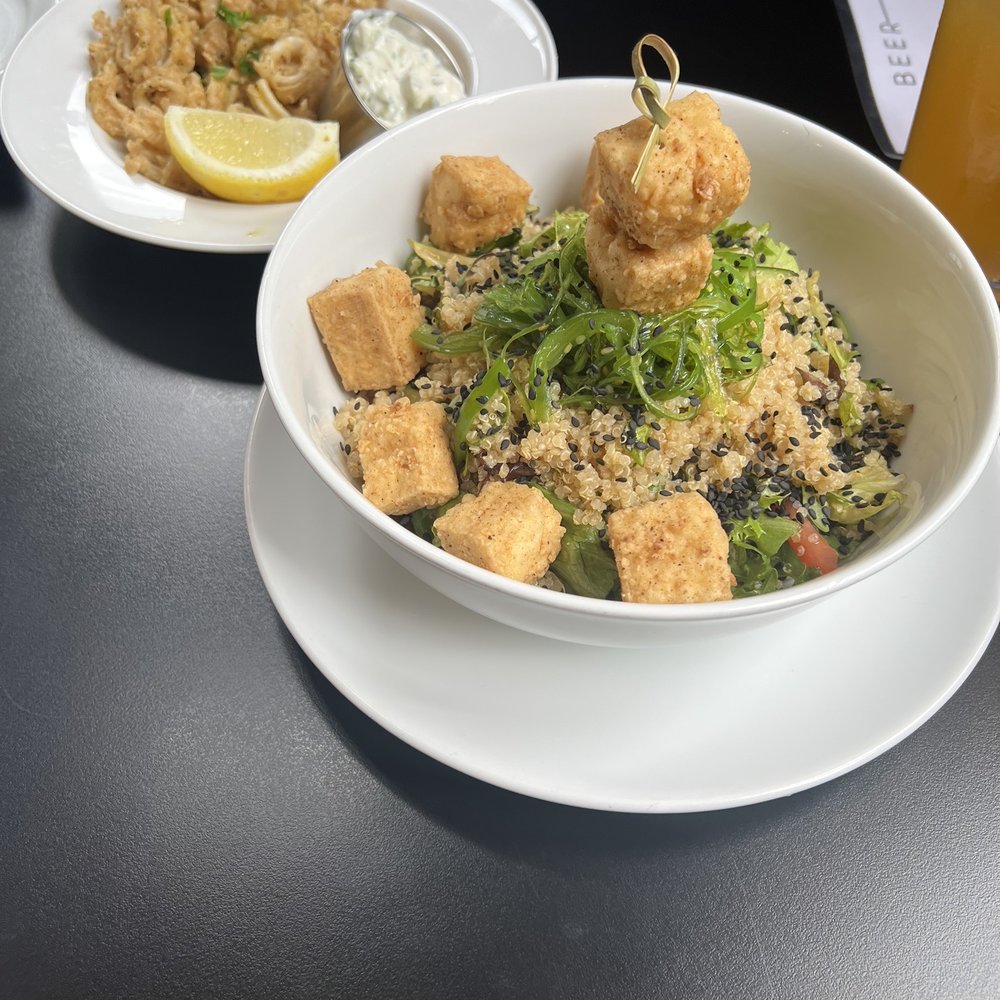 The Renfrew Pub - Tofu Quinoa Salad Calamari - Fish & Chips Near Me - Port Renfrew, British Columbia The Renfrew Pub - Tofu Quinoa Salad Calamari - Fish & Chips Near Me - Port Renfrew, British Columbia