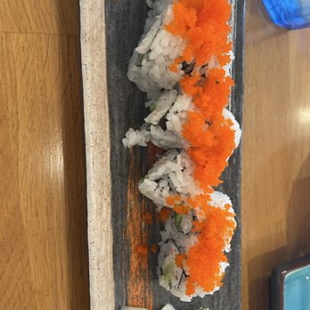 Roll Roll - California Roll with smelt egg - Japanese Near Me - Los Angeles, California