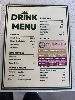 Menu photo 1 Bristol Doughnut Albuquerque, NM Menu photo 1 Bristol Doughnut Albuquerque, NM