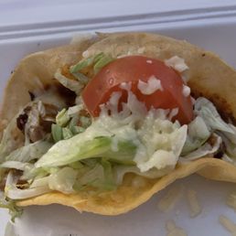 Beef taco.