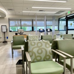 Large bright clean reception area