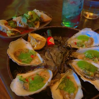 Filthy Animal - Oysters and Pibil dumplings - Cocktail Bars Near Me - Tempe, Arizona Filthy Animal - Oysters and Pibil dumplings - Cocktail Bars Near Me - Tempe, Arizona