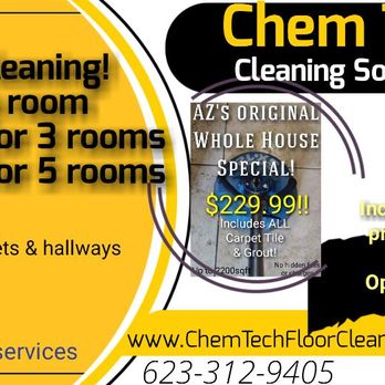 Chem Tech Cleaning Solutions - Price specials - Carpet Cleaning Near Me - Phoenix, Arizona Chem Tech Cleaning Solutions - Price specials - Carpet Cleaning Near Me - Phoenix, Arizona