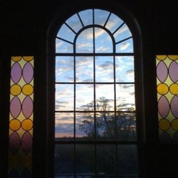 Holly Rood - The Clark Mansion - Beautiful window in Holl Rood.