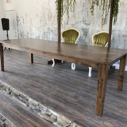 Hazel Oak Farms - Custom, 9ft modern farmhouse table