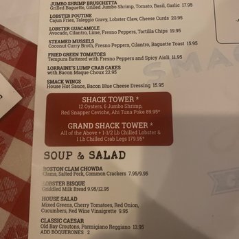 Smack Shack - Menu - Seafood Near Me - Minneapolis, Minnesota