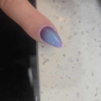 5th Nail Lounge - The blue on top of purple to "try" and match the photo I wanted - Nail Salons Near Me - Cookeville, Tennessee 5th Nail Lounge - The blue on top of purple to "try" and match the photo I wanted - Nail Salons Near Me - Cookeville, Tennessee