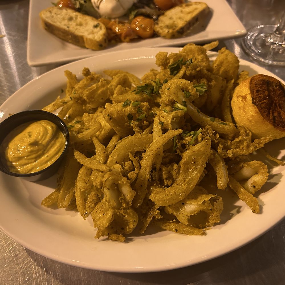Baci Bistro & Bar - Crispy Buttermilk Fried Calamari - Italian Near Me - Pleasanton, California Baci Bistro & Bar - Crispy Buttermilk Fried Calamari - Italian Near Me - Pleasanton, California