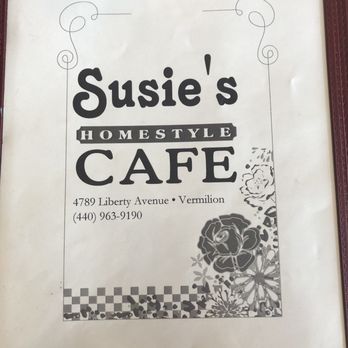 Susie's Homestyle Cafe - Cafes Near Me - Vermilion, Ohio Susie's Homestyle Cafe - Cafes Near Me - Vermilion, Ohio