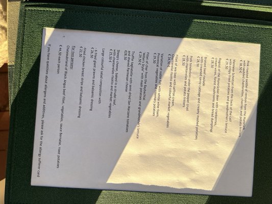 Menu photo 2 Landgut Ramshof Willich, NW Menu photo 2 Landgut Ramshof Willich, NW