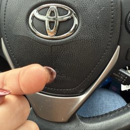 Lifted nail Lifted nail