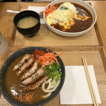 Shibuya Soho - chicken katsu udon + omurice - Japanese Near Me - London, XGL Shibuya Soho - chicken katsu udon + omurice - Japanese Near Me - London, XGL