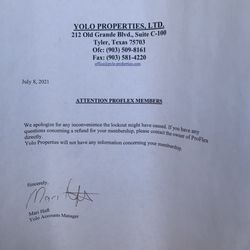 Pro Flex Gym - Business Permanently Closed