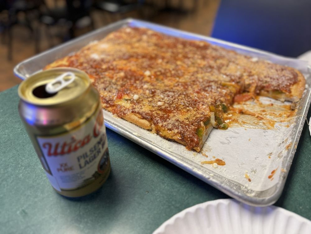 Food from O'Scugnizzo Pizzeria