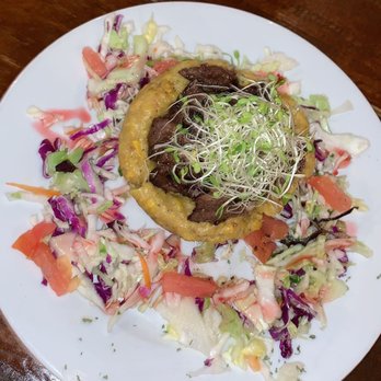 Carbón y Leña - Delicious mofongo!! - Caribbean Near Me - Quebradillas, Puerto Rico