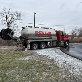 Powers Septic & Sewer - Powers Septic truck cleaning out a septic tank in central Indiana. - Septic Services Near Me - Noblesville, Indiana Powers Septic & Sewer - Powers Septic truck cleaning out a septic tank in central Indiana. - Septic Services Near Me - Noblesville, Indiana
