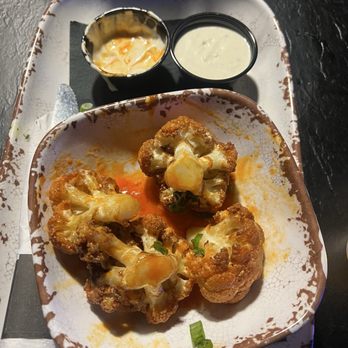 Keg Social Orlando - Buffalo Cauliflower. Really good honestly didn't expect it to taste this well so they did their job - Bars Near Me - Orlando, Florida Keg Social Orlando - Buffalo Cauliflower. Really good honestly didn't expect it to taste this well so they did their job - Bars Near Me - Orlando, Florida