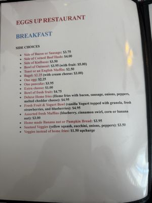 Menu photo 6 Eggs Up Restaurant Portland, CT Menu photo 6 Eggs Up Restaurant Portland, CT