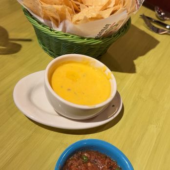 Pappasito's Cantina - Chips, Salsa and Queso without garnish - Tex-Mex Near Me - Webster, Texas