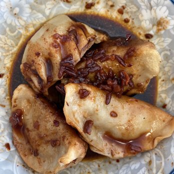 Asian Wok Cafe - WHEN I OPENED THE SOY SAUCE TO POUR OVER MY DUMPLINGS, CHUNKS OF MEAT AND RICE CAME OUT - DISGUSTING!!!! - Chinese Near Me - Alexandria, Virginia