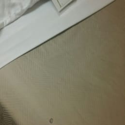 Cigarette burn in a "non-smoking" room Cigarette burn in a "non-smoking" room