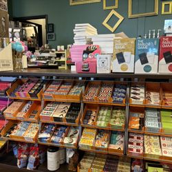 Monarch Books & Gifts - Check out counter with stickers, candies and mini books and notebooks :D