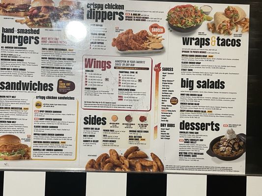 Menu photo 3 Buffalo Wild Wings Chino Hills, CA