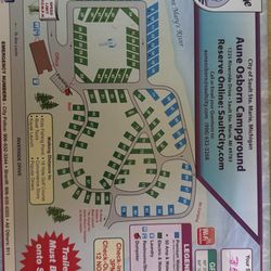 Aune Osborn Park - Campground map