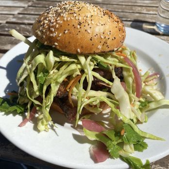 Bossie's Kitchen - Pork Belly Sandwich - Wine Bars Near Me - Santa Barbara, California