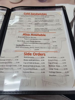 Menu photo 5 J & A's Cafe Duarte, CA
