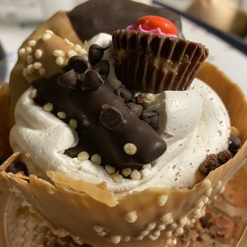 The Magic Brownie Box - a chocolate cupcake topped with whipped cream and candy - Desserts Near Me - Oxford, Michigan The Magic Brownie Box - a chocolate cupcake topped with whipped cream and candy - Desserts Near Me - Oxford, Michigan