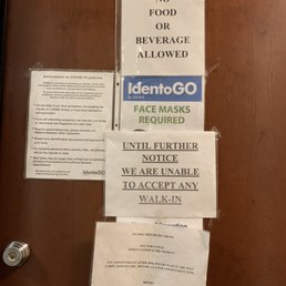 Door signage Door signage