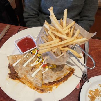 The Turquoise Room - Quesadilla - New American Near Me - Winslow, Arizona