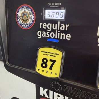 Costco Gasoline - $5.89/gal at Costco. 'AAA Fuel Prices' tracker lists nat'l avg for reg unleaded at $4.48/gal; a $1.41/gal difference. San Diego avg: $6.16 - Gas Stations Near Me - Irvine, California