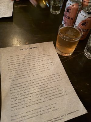 Menu photo 1 Turtle + The Wolf Montclair, NJ Menu photo 1 Turtle + The Wolf Montclair, NJ