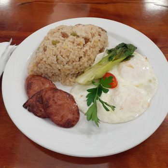 Pagoda Floating Restaurant - Fried rice with Portuguese sausage - Hawaiian Near Me - Honolulu, Hawaii