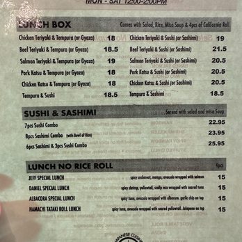Dana Kai Sushi - New menu - Japanese Near Me - Dana Point, California