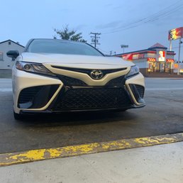 Front bumper, splitter.