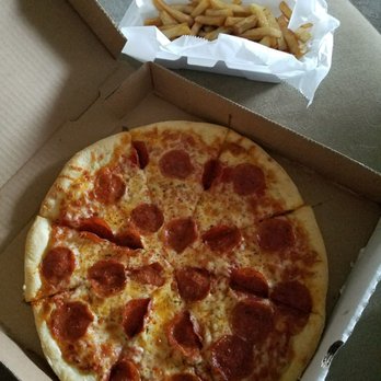 Lefty's Pizza - Pepperoni pizza and fries - Pizza Near Me - Las Vegas, Nevada Lefty's Pizza - Pepperoni pizza and fries - Pizza Near Me - Las Vegas, Nevada