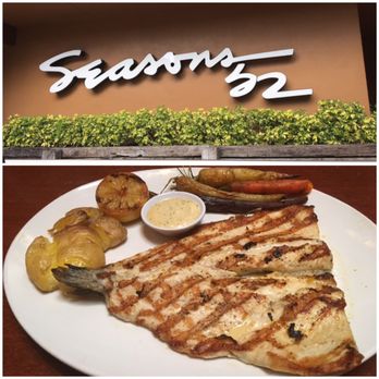 Seasons 52 - Trout. Yummy! - New American Near Me - Boca Raton, Florida Seasons 52 - Trout. Yummy! - New American Near Me - Boca Raton, Florida