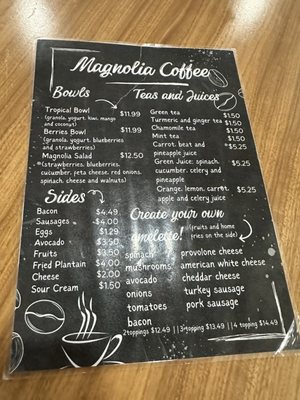 Menu photo 2 Magnolias Cafe Goose Creek, SC