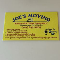 Joe's Moving