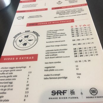 Tabu Shabu - Lunch menu. If you are with a companion- a reasonable price option is to share & get an extra set up (veggies, rice & sauces) for only $6. - Japanese Near Me - Thousand Oaks, California