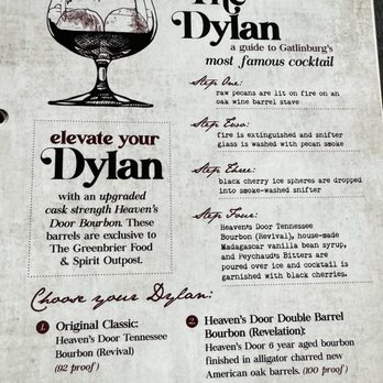 The Greenbrier Restaurant - Drink menu February 2024 - Steakhouses Near Me - Gatlinburg, Tennessee The Greenbrier Restaurant - Drink menu February 2024 - Steakhouses Near Me - Gatlinburg, Tennessee