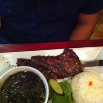 Aromas del Peru - Churrasco with rice & beans - Peruvian Near Me - Miami, Florida